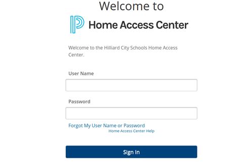 home access center hilliard|homeaccess.com login hilliard.